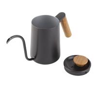 Keenso 304 Stainless Steel Run Modern View Design Wooden Level and Coverage of Sustainable Gray Casserie (Black)