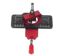 Keenso 35 -mm Hinge Jig Bohrloch Puncher Efficient Woodworking Tool for Enthusiasts and Aluminum Alloy of The Cabinet Installation