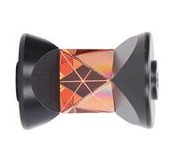 Keenso 360 -Degree Mini Prism Red Film Universal Reflector for The Total Revenue Survey with Excellent Performance for The Railway and Dam Industry