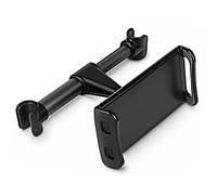 Keenso 360 ° Rotating Car Head Supports -telephone Holder, Stylish and Long -loading Tablet Holder for the Back, Suitable for Most Models, for the Car At the Back, ABS+PC+TPU Material (Black)