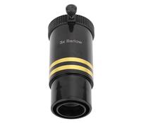 Keenso 3X Multi Coated Achromatic Barlow Lens Cap for Clearer Images for 1.25 Inch Telescope Barlow Lens for Stargazers