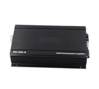 Keenso 4 Channel Car Amplifier, 2000W High Power DC 12V Subwoofer Amplifier with Sound Boost Function, for Car Truck Boat UTV Motorcycle