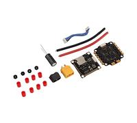Keenso 4 in 1 45A ESC F4 V3S PLUS Flight Controller Stack 45A 4 in 1 Brushless ESC with Industrial-Grade Components Highly Integrated Design for FPV Drone RC Airplane