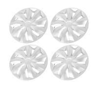 Keenso 4 Pcs 14 Inch Wheel Hub Cap, Universal Fit Strong Protection Scratch Resistant ABS Material, with Snap On Installation, for Escort Felicia Sprint