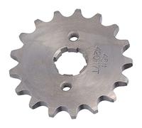 Keenso 420 17T Front Counter Sprocket, Stainless Steel Motorcycle Sprocket with 0.8in Inner Diameter, for Chinese Pit Bikes ATVs