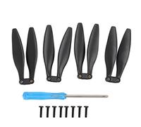 Keenso 4Pcs Drone Propeller, Foldable High Strength Drone Propeller Blades Accessories for Holy Stone HS720 HS720E Fuselage