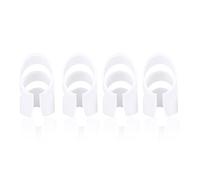 Keenso 4Pcs Plastic DIY Finger Picks Protector Accessory for Guitar Bass Ukulele Mandolin
