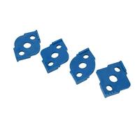 Keenso 4PCS R Corner Templates Standard -Cover -Routing Template for The Creation of Wooden Boards for Woodworking Enthusiasts (Blue)