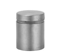 Keenso 4PCs Stainless Steel Glass -Billard Assembly Screws Rigating, Scratch -resistant, setting 25 * 25/30/40 Mm for Glass fixing, Mirror (25 * 25MM)