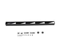 Keenso 5 Panel Rear View Mirror, 35.8x3.4x1.7in Wide Angle Blind Spot Elimination with Mounting Brackets for Club Car DS Precedent EZGO