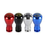 Keenso 5 Speed Manual Gear Shift Knob Universal Blue for Vehicle with Manual Transmission