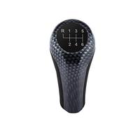 Keenso 6 Speed Car Gear Shift Knob, Stick Head Gaiter Gearstick Gaitor Boot For BWM E90 E91 E92 X1 X3 X5 X6 Carbon Fiber Color Gear knob/shift accessories carbon shift knob