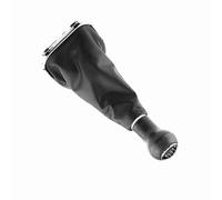 Keenso 6 Speed Gear Shift Knob, Durable Plastic and Synthetic Leather Gear Shift Boot Comfortable Replacement for MK4 1998 to 2007