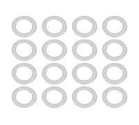 Keenso 60pcs Stainless Steel -Flach Wash Kit with a Thickness of 0.5 Mm Ideal for Different Work Needs (4807-0609-0500)
