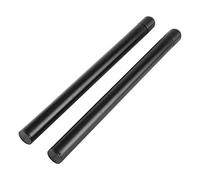 Keenso 7/8'' Motorcycle Handlebars - Universal CNC Machined Aluminum Clip-on Replacement - Black