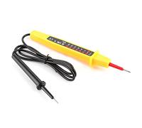 Keenso 8 in 1 Voltage Tester Pen Plastic Metal LED Voltage Detector AC DC