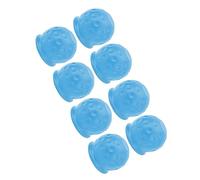 Keenso 8Pcs Truck Tow Ball Cover 50mm Strong Protection Soft Rugged Trailer Hitch Ball Cover, Suitable for RV, Caravan, Truck, Boat Trailer Ball Cover, Tow Bar Cover (Blue)