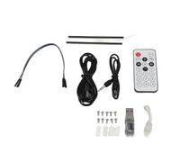 Keenso 8S Music Light Cube Kit 8x8x8 with 512 LED Lights, Remote Control and Several Animations, Ideal for Music Fans and Hobbyists (Weld the base plate square lamp)
