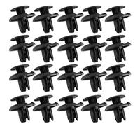 Keenso 91512 SX0 003 Push Pin Rivet Trim Clips Nylon Car Body Retainers 20 Pack for Bumper and Trim Panel Fit for CR V Insight (10 PCS)