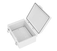 Keenso ABS -electric Housing for Outdoors + Impact -resistant Project Box for Electronics + Gray Desolation for Electricity, Hotels + 220x170x110 Mm