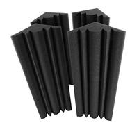 Keenso Acoustic Foam Panels High Density Foam Corner Bass Traps 18.8 X 4.7 X 4.7 in Fire Retardant Sound Absorber for Home Studio Office Theater Noise Reduction (48 12 12cm)