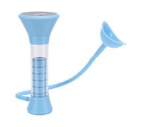 Keenso Adjustable Breathing Trainer, PP Breathing Exerciser with 150mAh Li Battery for Breath Control Capacity Training (Blue)