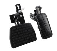 Keenso Adjustable Gas Brake Pedal Extenders for Short Drivers, Steel Anti Slip Pedal Extenders with Non Slip Rubber Cover, Compatible with Cars Go Kart Ride on Toys Carts