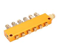 Keenso Adjustable Oil Separator Valve for Lubrication (One in, 6 Out)