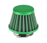 Motorcycle Air Intake Filter Kit, Universal 38mm Cold Air Intake Filter Motorcycle Clamp-On Air Intake Filter Kit for Off-road Motorcycle ATV Quad Dirt Pit Bike (Green) air filter air filter