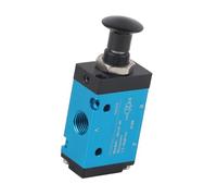 Keenso Air Valve Manual Valve of Two Positions for Industrial and Pneumatic Tools, 3R210-08 Air Compressor Machine for Factor Workers