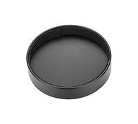 Keenso Alloy Lens Front Cap for A36 L39 Lens - Lightweight Camera Protection - Easy to Carry and Use - Black/Silver - 1.6 X 0.2" - Great for Cameras Photography (Black)