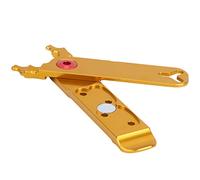 Keenso Aluminum Alloy Bicycle Master Link Pliers, Bike Chain Pliers, Chain Link Removal Tool, Gold, Bicycles and Spare Parts