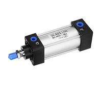 Keenso Aluminum Alloy Double Action Air Cylinder SC40 for Precision Control in Industrial Environments (SC40X100)