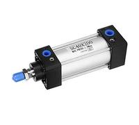 Keenso Aluminum Alloy Double Action Air Cylinder SC40 for Precision Control in Industrial Environments (SC40X200)