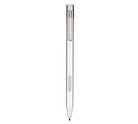 Keenso Aluminum Alloy Stylus Pen for Pro3 Pro4 Pro5 Pro6, Tablet Touch Pen with Rich Pressure Points and Accurate Response for Laptop Studio, Black (Silver)