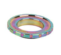 Keenso Aluminum Centerlock Lockring, CNC Mountain Bike Hub Barrel Shaft Disc Rotor Lock Ring for 9/12/15/20mm Thru Axle (Colorful)