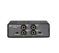 Keenso Audio Signal Isolator for Microphone Mixer Player with Noise Elimination and Gain Control Dual Channel 1 Unit Suitable for Recording and Live Events