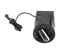 Keenso Auto Headlamp Switch Light Sensor Module, 3BD941531 1C0941531 3BD941531A Light Sensor Headlight Switch Button Module with Auto On/Off Light Sensor for Mk4