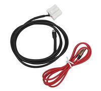 Keenso AUX Cable AUX Input Adapter Cord for 2 3 5 6 MX5 RX8 2006 & Up with ABS Material Plug and Play Stable Transmission