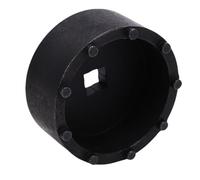 Keenso Axle Nut Socket, 9 Pin Axle Socket Wheel Hub Nut Removal Tool 1/2 Inch Drive Black Oxide Coated Steel Replacement Part 31510