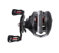 Keenso Baitcast Reel, Left Handed 17.6lb Double Line Cup 6.3:1 Gear Ratio Fishing Reel for Freshwater Seawater