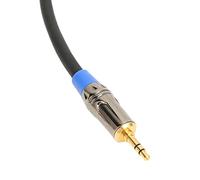 Keenso Balanced XLR Male to 3.5mm Stereo Cable for DSLR Computer, Dual Mono Output Microphone Cord