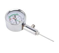 Keenso Ball Pressure Tool, Heavy Duty Metal Air Pressure with Built in Release Button for Football Basketball Volleyball Sports Balls (Basic Version)