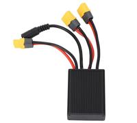 Keenso Battery Adapter, ABS Metal Dual Battery Parallel Module with XT60H Connector, 30A Power Boost for Electric Bike Scooter 20V-72V