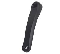 Keenso Bicycle Crank Arm, Universal Replacement Accessory for Single Crank in Aluminium Alloy 170 mm (Rhombic Hole-Black)