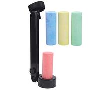 Keenso Bicycle Doodle Pen PVC Bike Graffiti Chalk Set with 4 Chalks Adjustable Frame Fits Most Bikes for Children Boys Girls Riding on Sidewalks Lanes and Streets