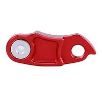 Keenso Bicycle Tail Hook, Bike Rear Derailleur Hanger, Aluminium Alloy, Extension, Red, for Mountain Bikes, City Rides, Commuting, and Maintenance
