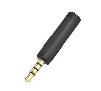 Keenso Bidirectional 3.5 Mm OMTP on CTIA Headphones -adapter Converter Gold Plates 5PCs for a Better Signal (3PCS)