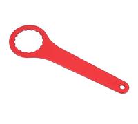 Keenso Bike Bottom Bracket Wrench Tool for Smooth Installations with Precise Metal Teeth, Long Enough for Adequate Leverage (Red)