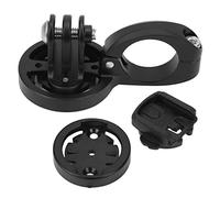 Keenso Bike Stand Aluminum Alloy Bike Computer Mount 38 X 71mm Lightweight 46g Handlebar Bracket with Adapter for TT Aero Bars Road Mountain Cycling